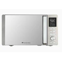 Micro-ondes combiné - CONTINENTAL EDISON - CEMO25SG13S3 - Silver - 25 L - Porte Miroir - 1400 W - Grill 1200 W - Convection 1200 W(m-1)