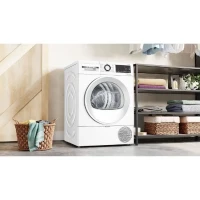 Seche-linge pompe a chaleur BOSCH WQG1420DFR SER6 - 9 kg - Induction - L60cm - Blanc(m-2)