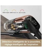 DREAME Z20 - Aspirateur Balai sans Fil - 250 AW - Moteur Haute Vitesse - Autonomie 90 Min - Technologie Détection Poussiere(m-5)