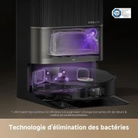 DREAME X50 Ultra Complete - Robot Aspirateur avec Station - Evitement d'obstacles par IA et Navigation a 360 - Aspiration 20 000 Pa(m-4)