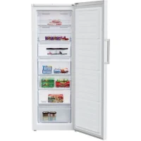 Congélateur armoire - BEKO série b100 - RFNE290L41WN - Classe E - 256 L - 5 tiroirs - 59,5 x 70 x 171,4 cm - Blanc(m-2)