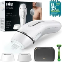 Epilateur a lumiere pulsée - BRAUN - IPL PL5145 - Blanc, vert et noir(m-1)