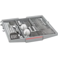 Lave-vaisselle pose libre BOSCH SMS6ZCI11F SER6 - 14 couverts - Induction - L60cm - 40 dB - Classe B - tiroir a couverts - Inox(m-6)