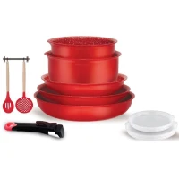 Batterie de cuisine - ARTHUR MARTIN - AMR41 - Batterie de cuisine 10 pieces - Tous feux dont induction(m-1)
