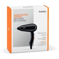 Seche-cheveux - BaByliss - 5344E Travel Dry 2000 - Compact Léger avec poignée pliable(m-3)