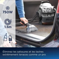 BISSELL SpotClean Auto Pro Select 3730N - Détache, Nettoie et Aspire - Réservoir grande capacité - Longue portée(m-3)