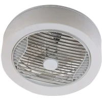 AIR-LIGHT CROWN - Ventilateur de plafond blanc Ø40cm 95W avec couronne d'éclairage LED(m-1)