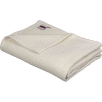 Plaid - DODO - Coton caresse - Nature(m-1)