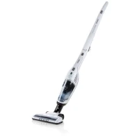 DOMO DO217SV - Aspirateur balai maniable 2-en-1 - 2 vitesses - Systeme cyclonique - Autonomie 40min - Réservoir poussiere 0,5L(m-3)