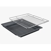 Four ecoclean - BOSCH SER4 - HQA534BB3F - Noir - 8 modes de cuisson - 59,5 x 59,4 x 54,8 cm(m-2)