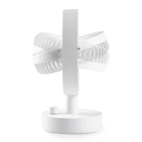 Ventilateur de table - DOMO - Li-ion batt. 5V - Rechargeable USB - Diametre 15 cm - 10 vitesses(m-4)