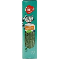 Griffoire en carton - AIMÉ - Pour Chat, Planche a Gratter Double face Super Résistant et Longue Durée, Senteur Herbe a Chat