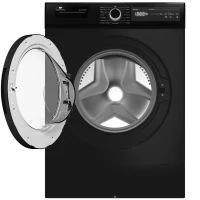 Lave-linge hublot  CONTINENTAL EDISON CELL10140IBT - 10kg - Largeur 59,6 cm - Classe A - 1400 trs - moteur induction - noir mat(m-2)