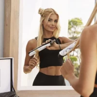 GHD - Fer a lisser - Lisseur Chronos - Avec pochette édition limitée offerte - Pamela Reif - HD Motion Responsive(m-5)