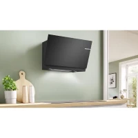 Hotte murale inclinée en verre BOSCH SER6 DWK81AN60 Noir - Home Connect(m-2)