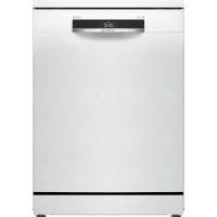 Lave-vaisselle pose libre BOSCH SSMS6ZCW12F SER6 - 14 couverts - Induction - L60cm - 38 dB - tiroir a couverts - Blanc(m-1)