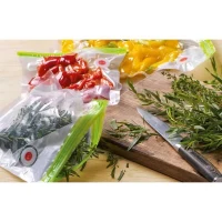 Sacs de congélation - BOSCH - MSZV0FB3 - Lot de 3 - 3,8 L - Fermeture a glissiere sous vide(m-3)