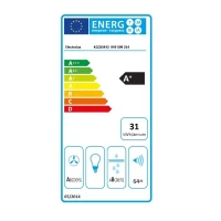Plaque de cuisson aspirante a induction - ELECTROLUX - 4 foyers - 78 x 52 cm - KCC83443(m-2)