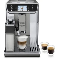 Machine a café expresso avec broyeur - DELONGHI - ECAM650.55.MS - Connecté - PrimaDonna Elite - Gris(m-1)