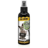 Spray - CSI URINE - Chat/Chaton 150ML - Élimine odeurs, contrôle des odeurs, micro-organismes & enzymes naturels(m-1)