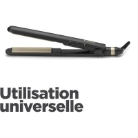 Lisseur - BaByliss - ST089E Straight 230 - Plaques Céramique et Multi-Voltage(m-6)