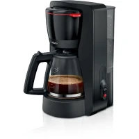 Cafetiere Filtre - BOSCH - TKA2M113 MyMoment - Noire - Capacité 1,25L - verseuse verre - systeme anti-gouttes(m-1)