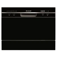 Lave-vaisselle compact pose libre BRANDT DFC6519B - Induction - 6 couverts - L55cm - 49dB - Noir(m-2)