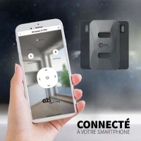 Robot Lave-vitres EZICLEAN Windobot S6 ULTRA - Rapide, Puissant et Silencieux - 2 diffuseurs automatiques pour un nettoyage efficace(m-5)