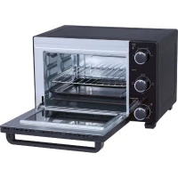 CONTINENTAL EDISON CEMF22B - Minifour électrique 22L noir - 1300W - Rotissoire, Convection naturelle(m-2)