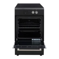 Cuisiniere a induction - CONTINENTAL EDISON - CECI3FCB2 - 4 feux - 50 x 85 x 60 cm - Noir(m-5)