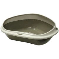 Bac a litiere - AIMÉ - Bac d'angle 58x48x20.5cm(m-3)