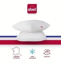 ABEIL Lot de 2 Oreillers Aerelle Cool Night - 60 x 60 cm - Blanc(m-1)