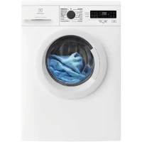 Lave-linge hublot ELECTROLUX EWF0812A4 - 8 kg - Eco Inverter - L60cm - 1200 trs/min - Classe A - Dépotable - Blanc(m-1)