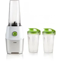 Blender DOMO Xpower - DO700BL - 1000 W - 3 bouteilles (700 ml et 2 bouteilles 500 ml) - 10 pieces - Gris(m-1)