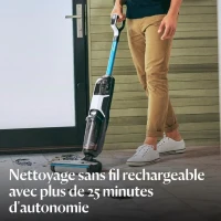 BISSELL Crosswave HF3 Select 3639N - Nettoyeur 3 en 1 sans fil - Silencieux et maniable(m-4)