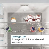 Réfrigérateur pose-libre - BOSCH KSV33VWEP SER4 - 1 porte - 324 L - Blanc - Froid ventilé - Classe énergie E(m-6)