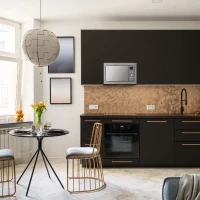 Micro-ondes grill encastrable CONTINENTAL EDISON CEMO25GE2 Silver L59,5 x H38,8 x P40 cm 25L(m-5)