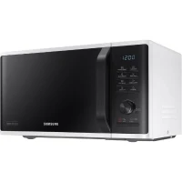 Micro-ondes solo 23L - SAMSUNG - MS23K3555EW - Blanc - Contrôle électronique + bouton - Fonction maintien au chaud(m-3)