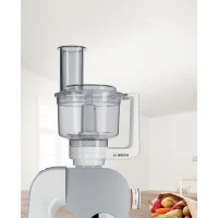 Multimixeur - BOSCH - Pour Kitchen machine MUM5 - Couteau universel, râpe et disque double tranchant - Blanc transparent(m-2)