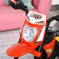 Homcom Tricicleta Copii 18–36 Luni – Stil Motocicleta cu Lumini & Sunete(m-8)