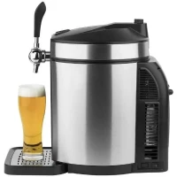 Tireuse a biere HKoeNIG - BW1880 - Capacité 5L - Température réglable 2°C a 12°C - Compatible tous fûts - Inox(m-4)