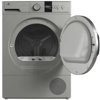 Seche-linge pompe a chaleur CONTINENTAL EDISON CESL8PCBS - 8 kg - 60 cm - Classe E - Silver(m-3)