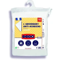 Protege matelas absorbant - 160x200 cm - Coton - Anti acariens(m-1)