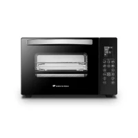 CONTINENTAL EDISON CEMF38DIG - Minifour électrique 38L noir  - 1600W - Rotissoire, Convection naturelle(m-1)