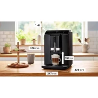 Machine a café broyeur expresso Verocup - BOSCH - TIE20119 Serie 2 - 1300 W - 250 g de grains - 1,4 L - Noir(m-4)