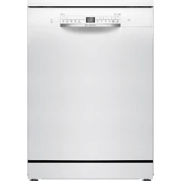 Lave-vaisselle pose libre BOSCH SMS2HTW02E SER2 - 14 couverts - Induction - L60cm - 43 dB - Blanc(m-1)