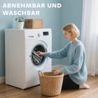 PawHut Katzen-Schreibtischbett, Katzenbett für Schreibtisch mit 360°Drehung, verstellbarer Höhe, Katzenliege mit abnehmbarem, maschinenwaschbarem Bett, für Katzen unter 6 kg, Heimbüro, Grau(m-7)