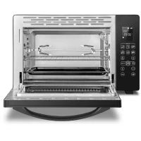 CONTINENTAL EDISON CEMF38DIG - Minifour électrique 38L noir  - 1600W - Rotissoire, Convection naturelle(m-6)