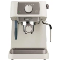Machine a expresso - DELONGHI - STILOSA EC235.CR - Solo pompe - Bouilloire inox - Compatible ESE - Buse vapeur - Finition creme(m-2)