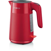 Bouilloire - BOSCH - TWK2M164 MyMoment - Rouge Mate - indicateur de tasses - niveau d'eau visible(m-1)